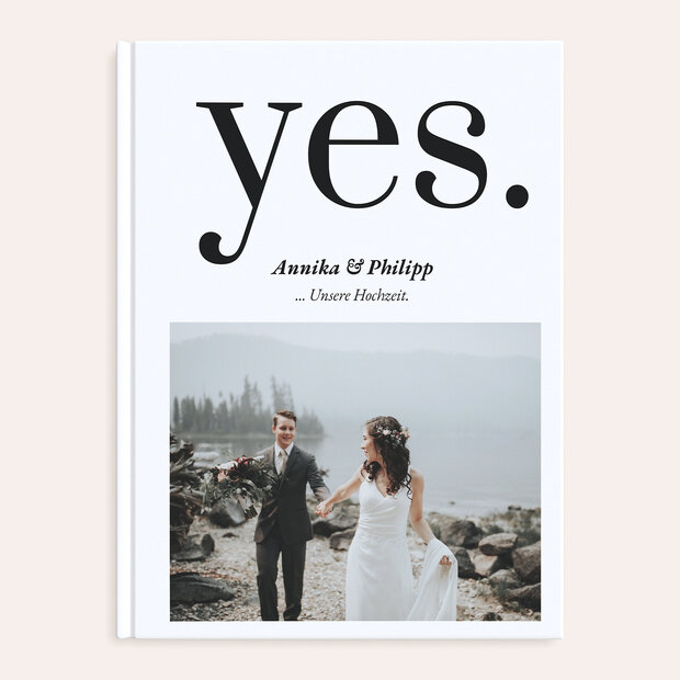 Fotobuch Hochzeit - Yes, I will