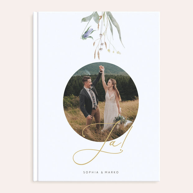 Fotobuch Hochzeit - Wildblumenwiese