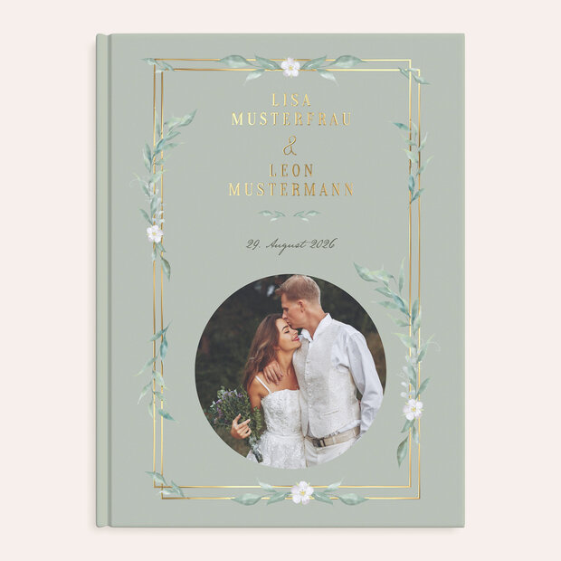 Fotobuch Hochzeit - Rosenzweige