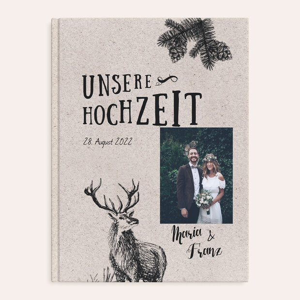 Fotobuch Hochzeit - Tierisch guad