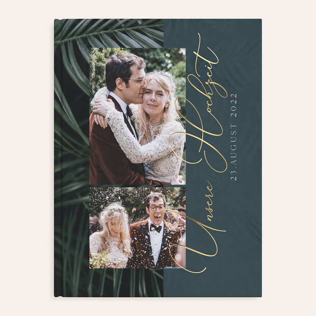 Fotobuch Hochzeit - Tropische Gärten