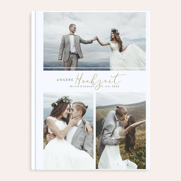 Fotobuch Hochzeit - Unforgettable Moments