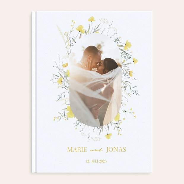 Fotobuch Hochzeit - Zart verbunden