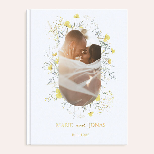 Fotobuch Hochzeit - Zart verbunden