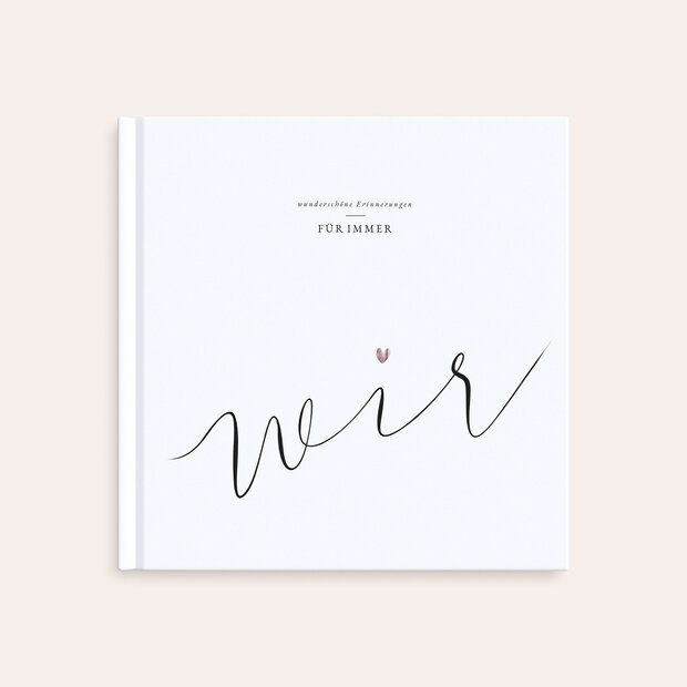 Fotobuch Hochzeit - Für immer wir
