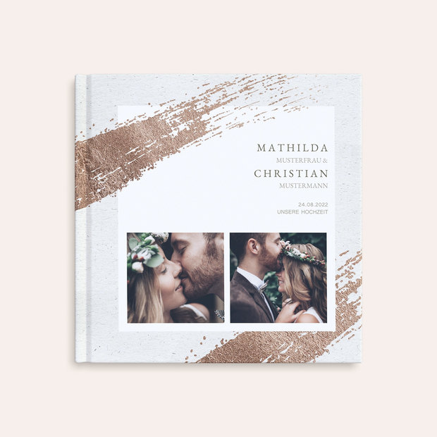 Fotobuch Hochzeit - Hauch von Gold