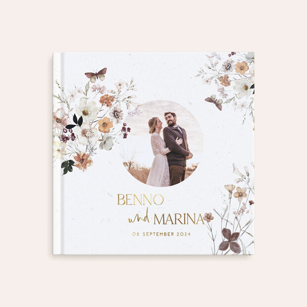 Fotobuch Hochzeit - Zärtliche Verbindung