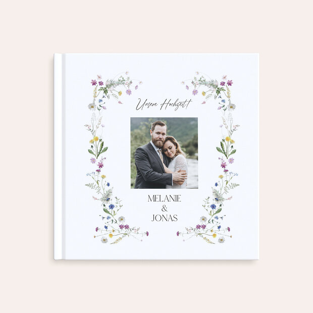 Fotobuch Hochzeit - Blumige Vielfalt