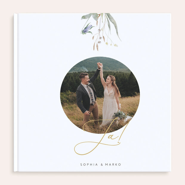 Fotobuch Hochzeit - Wildblumenwiese