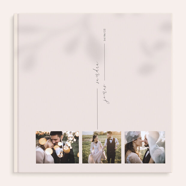 Fotobuch Hochzeit - Zarte Transparenz