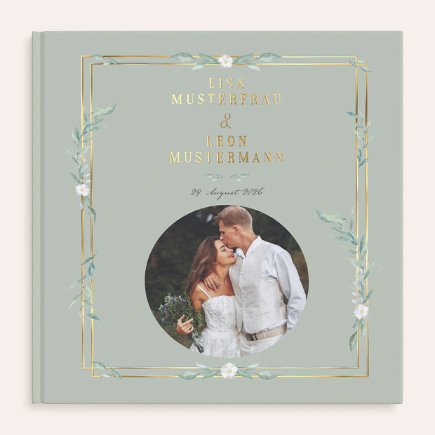 Fotobuch Hochzeit - Rosenzweige