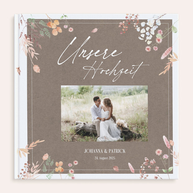 Fotobuch Hochzeit - Florale Harmonie