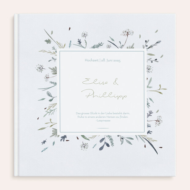 Fotobuch Hochzeit - Wiesenblume