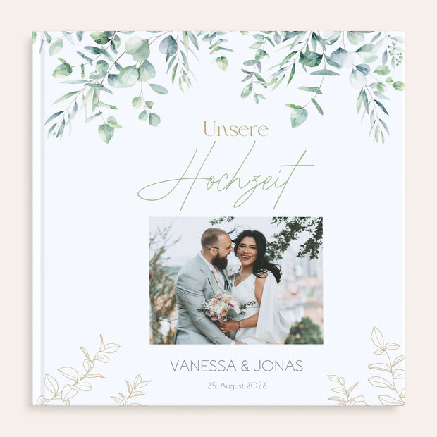 Fotobuch Hochzeit - Eukalyptusliebe