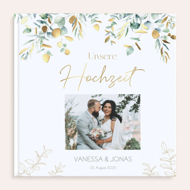 Fotobuch Hochzeit - Eukalyptusliebe