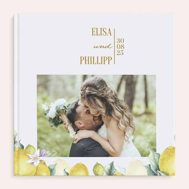 Fotobuch Hochzeit - Amalfi Gold