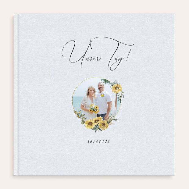 Fotobuch Hochzeit - Strahlendes Gelb