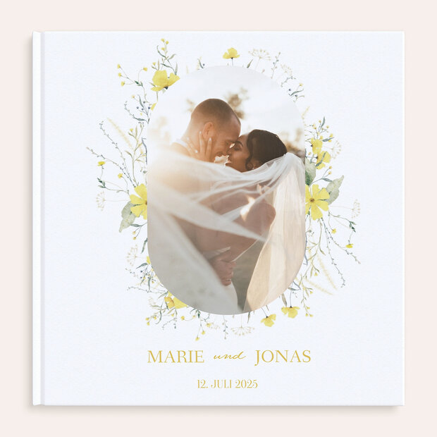 Fotobuch Hochzeit - Zart verbunden