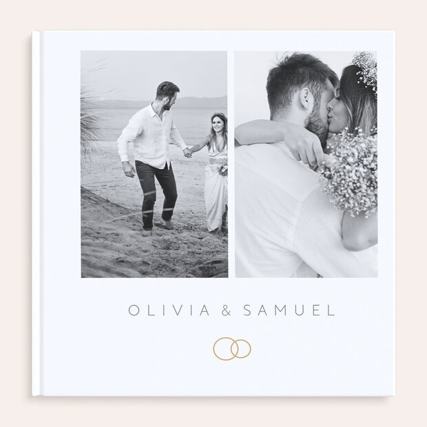 Fotobuch Hochzeit - Zarte Blicke