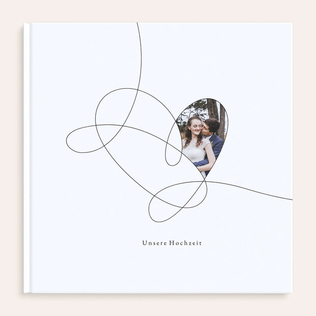 Fotobuch Hochzeit - Herzschwung