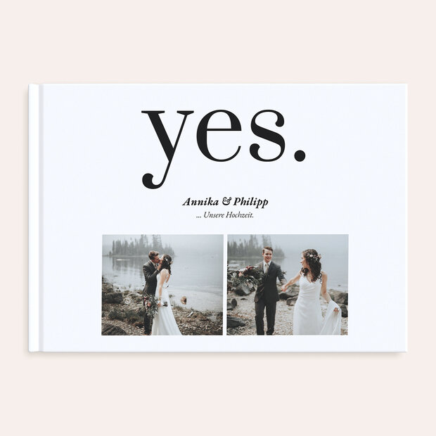 Fotobuch Hochzeit - Yes, I will