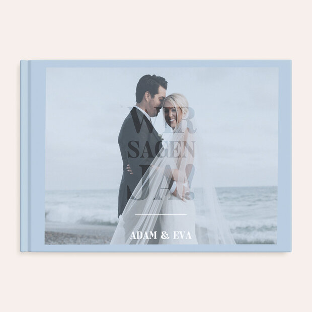 Fotobuch Hochzeit - Das große Wort