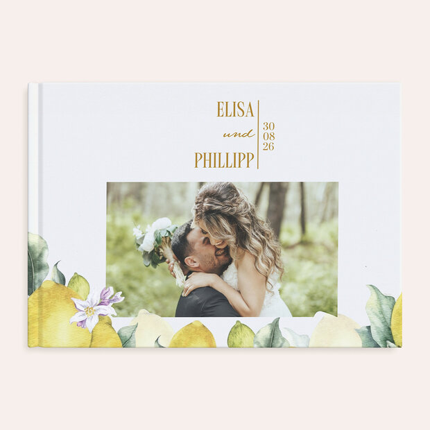 Fotobuch Hochzeit - Amalfi Gold