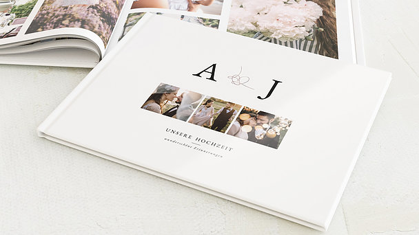 Fotobuch Hochzeit Verbunden für immer Detail