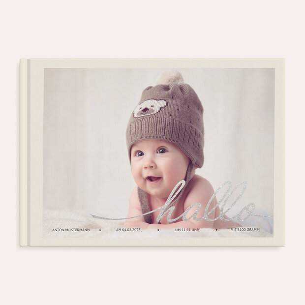 Fotobuch Baby - Hallo Baby