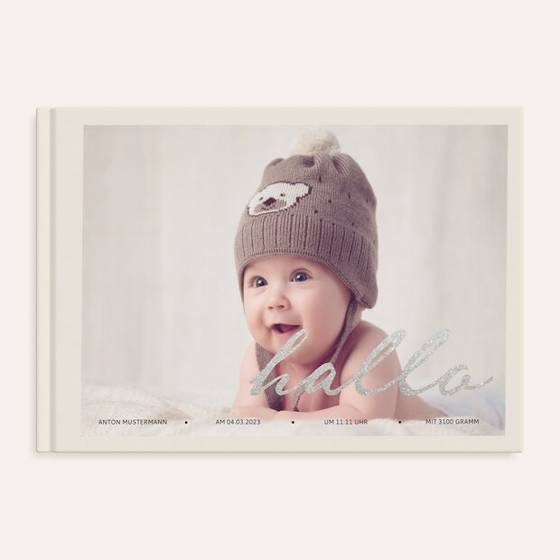 Fotobuch Baby - Hallo Baby