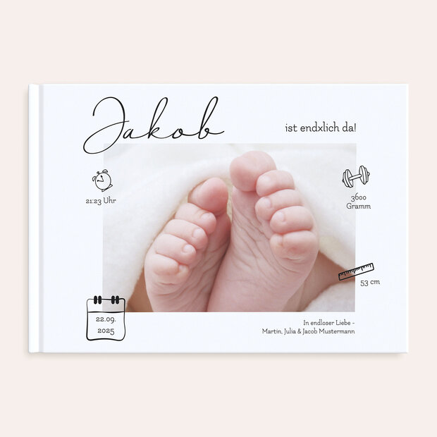 Fotobuch Baby - Herzensglück