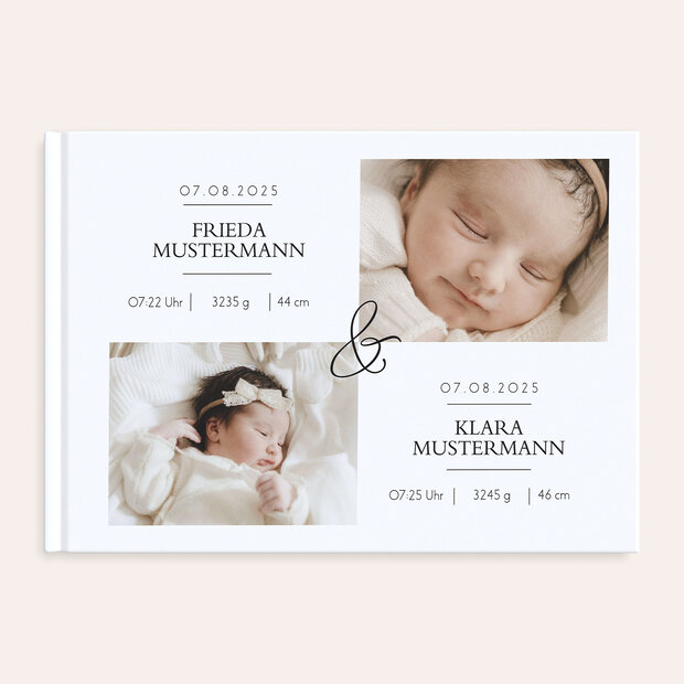 Fotobuch Baby - Doppeltes Glück