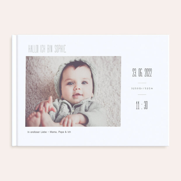 Fotobuch Baby - Klein aber oho