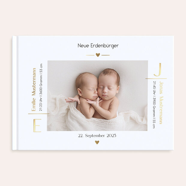 Fotobuch Baby - Doppeltes Lottchen