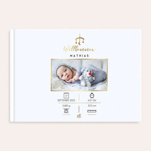 Fotobuch Baby - Willkommen, mein Sonnenschein