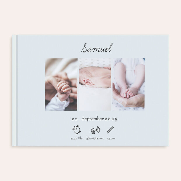 Fotobuch Baby - Erstes Fotoshooting