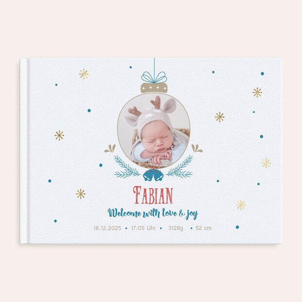 Fotobuch Baby - Frohe Botschaft
