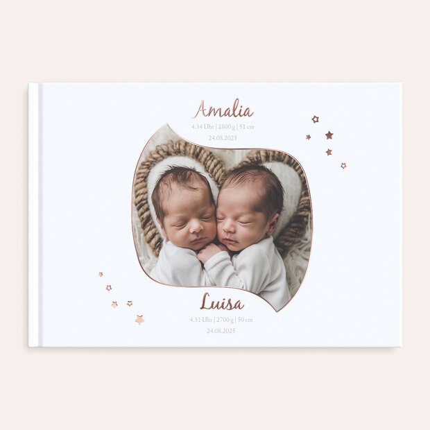 Fotobuch Baby - Zwei Goldschätze