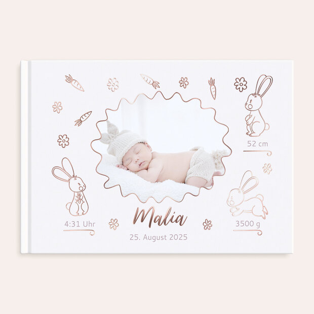 Fotobuch Baby - Süßes Häschen