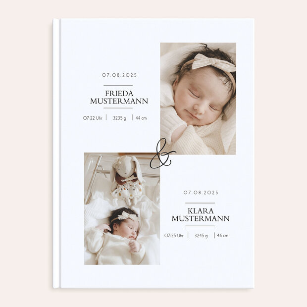 Fotobuch Baby - Doppeltes Glück