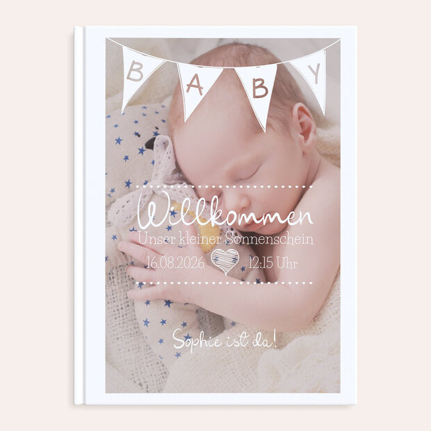 Fotobuch Baby - Babywimpel