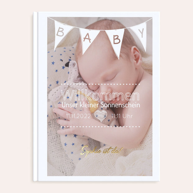Fotobuch Baby - Babywimpel