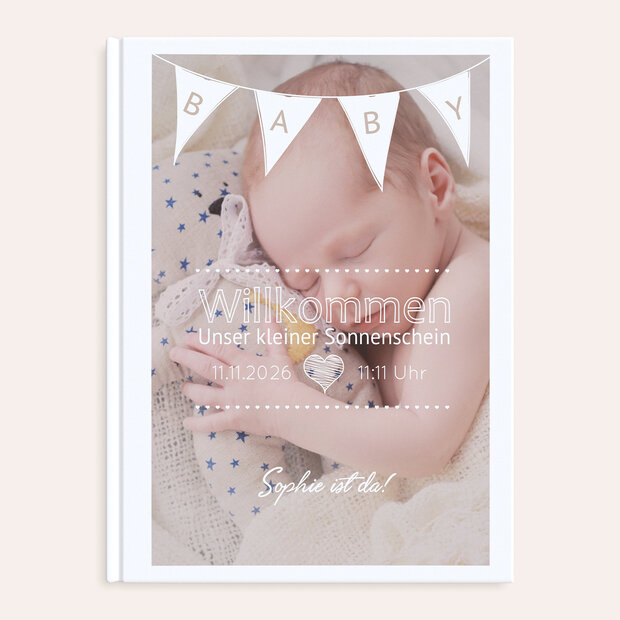 Fotobuch Baby - Babywimpel