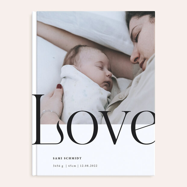 Fotobuch Baby - L-O-V-E