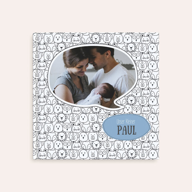 Fotobuch Baby - Tiergesichter