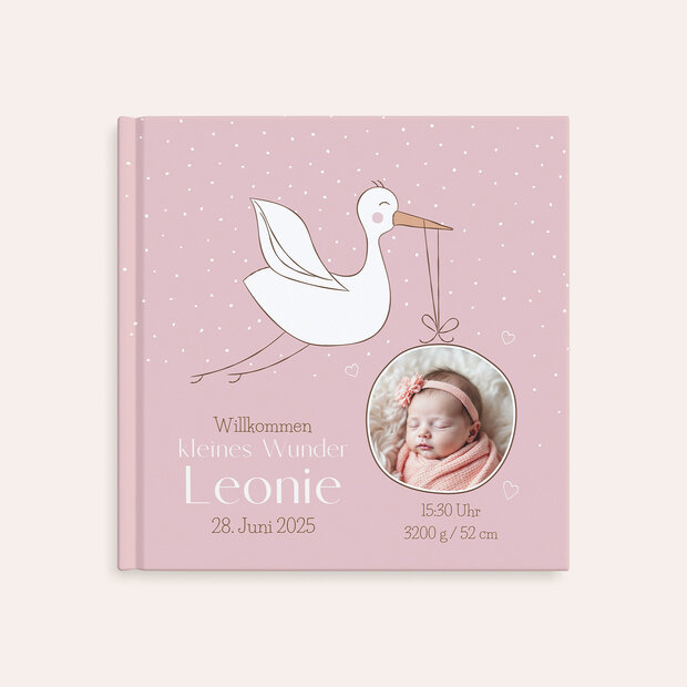 Fotobuch Baby - Klapperstorch