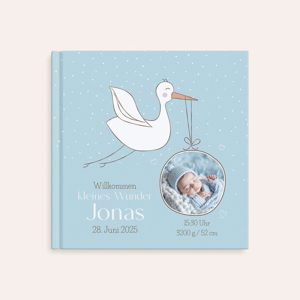 Fotobuch Baby - Klapperstorch