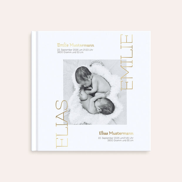 Fotobuch Baby - Zweifaches Glück