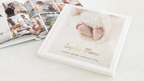 Fotobuch Baby - Einfach & Simple