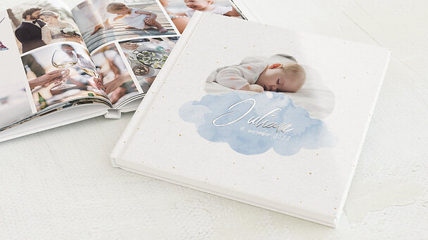 Fotobuch Baby Kleiner Schatz Detail